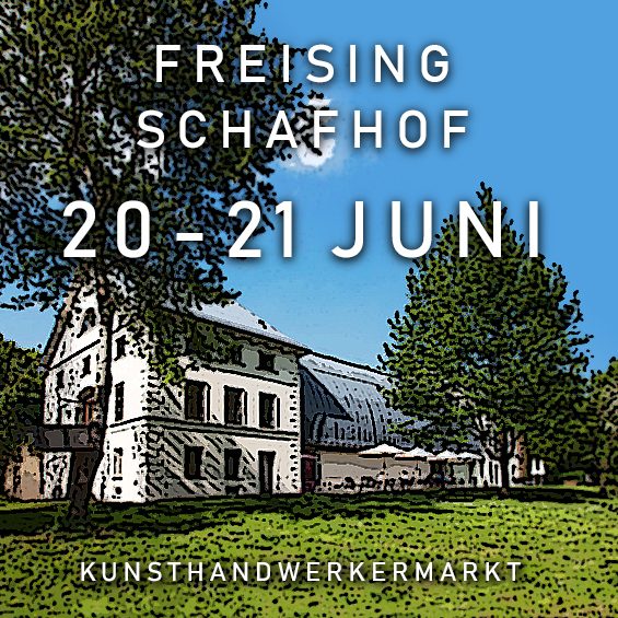 Schmuck von Magdalena Höhne aus Aalen auf dem Johannismarkt am Schafhof Freising am 20. und 21. Juni 2026