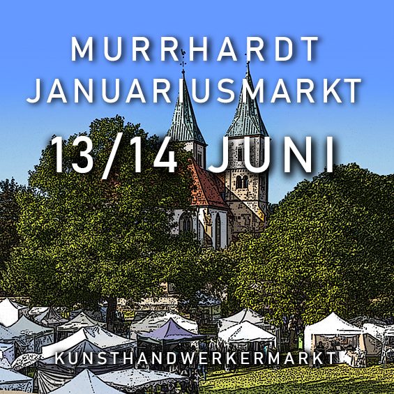 20. JANUARIUSMARKT in Murrhardt am 13. und 14. Juni 2026 Schmuck von Magdalena Höhne aus Aalen auf dem Januarius-Markt im Murrhardter Stadtgarten am 13. und 14. Juni 2026